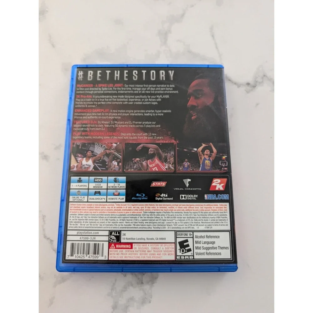 NBA 2K16 PlayStation 4 PS4 Complete CIB